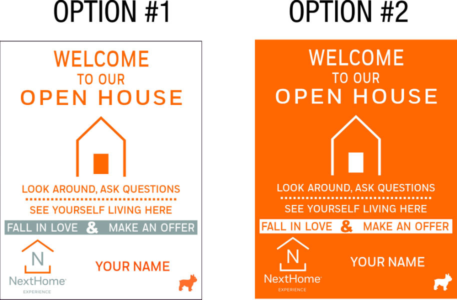 NextHome Welcome sign